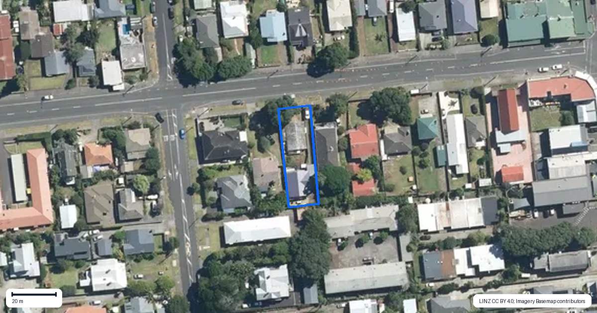 Property context map for 149A Trafalgar Street, Onehunga, Auckland