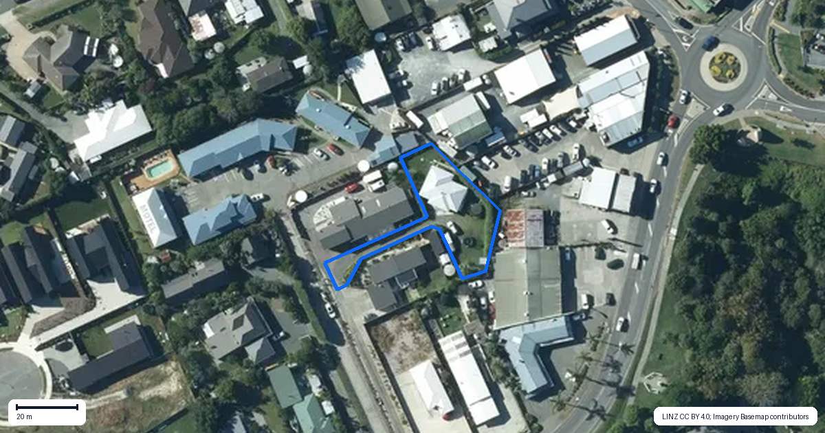 Property context map for 979 Matakana Road, Matakana
