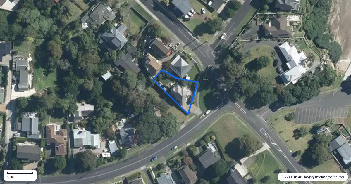 Property context map for 106 Uxbridge Road, Mellons Bay, Auckland
