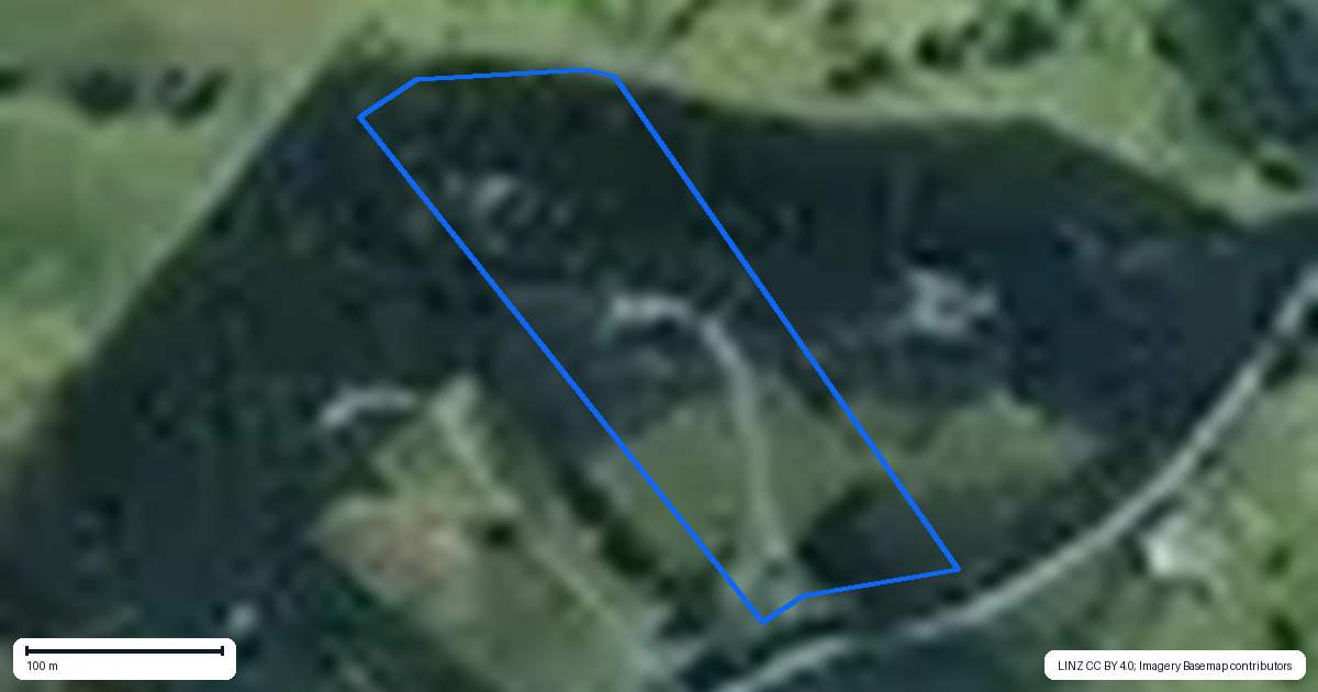 Property context map for 56 Taumata Road, Taipa