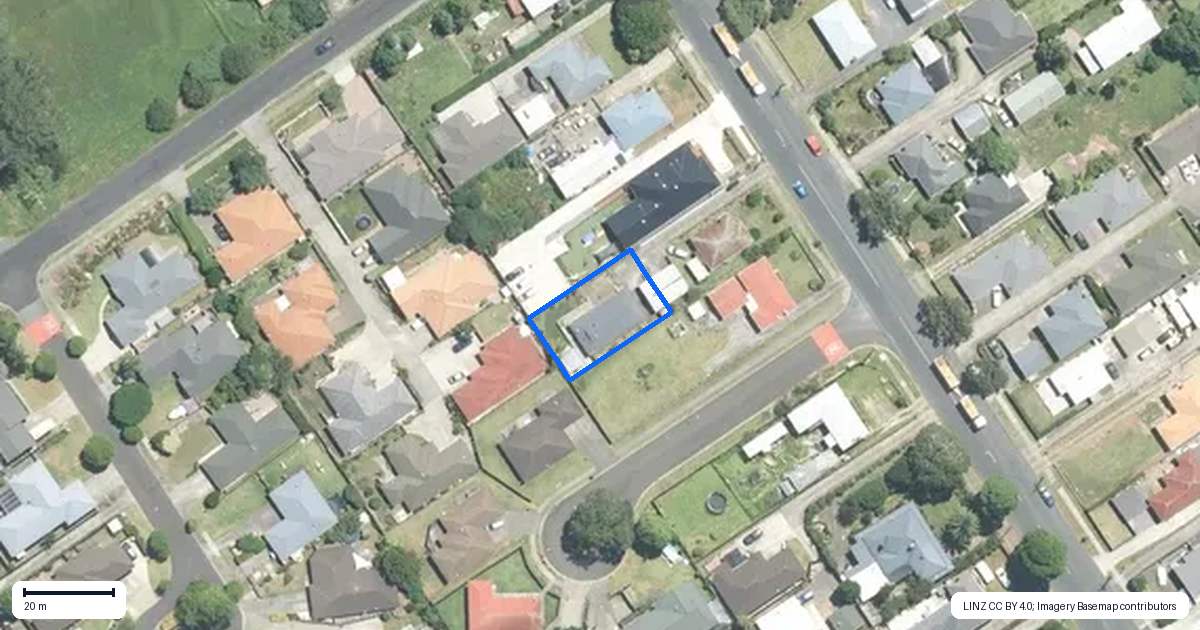 Property context map for 120A Helvetia Road, Pukekohe