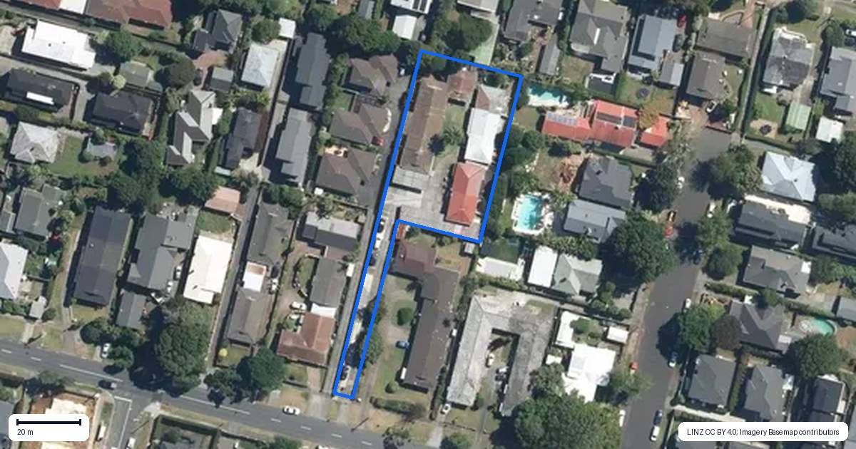 Property context map for 6/19 Selwyn Road, Epsom, Auckland