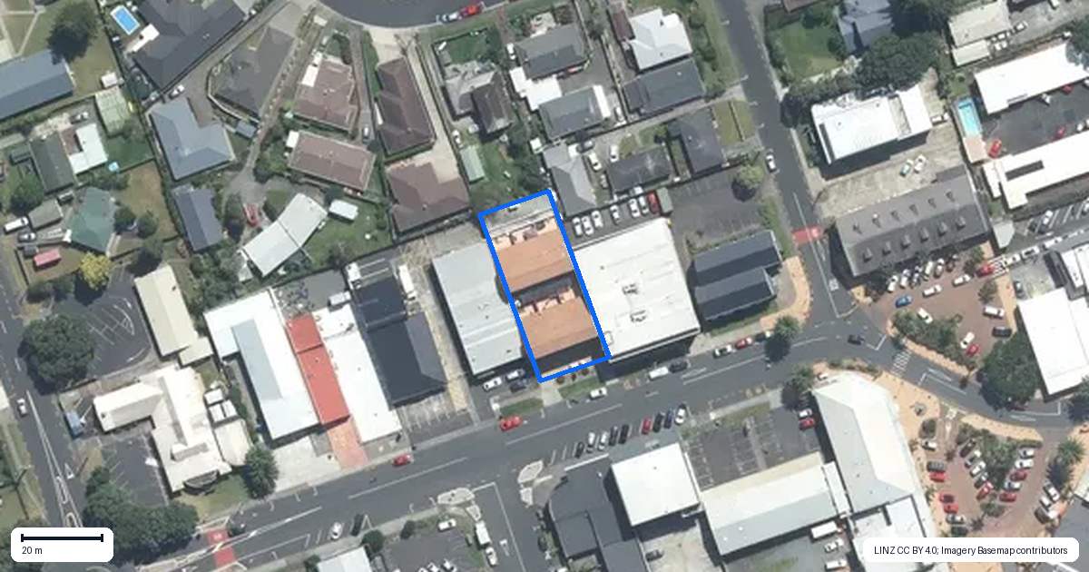Property context map for 33B Florence Avenue, Orewa