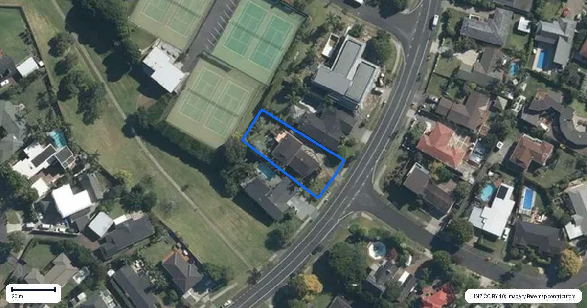 Property context map for 151 Fisher Parade, Farm Cove, Auckland