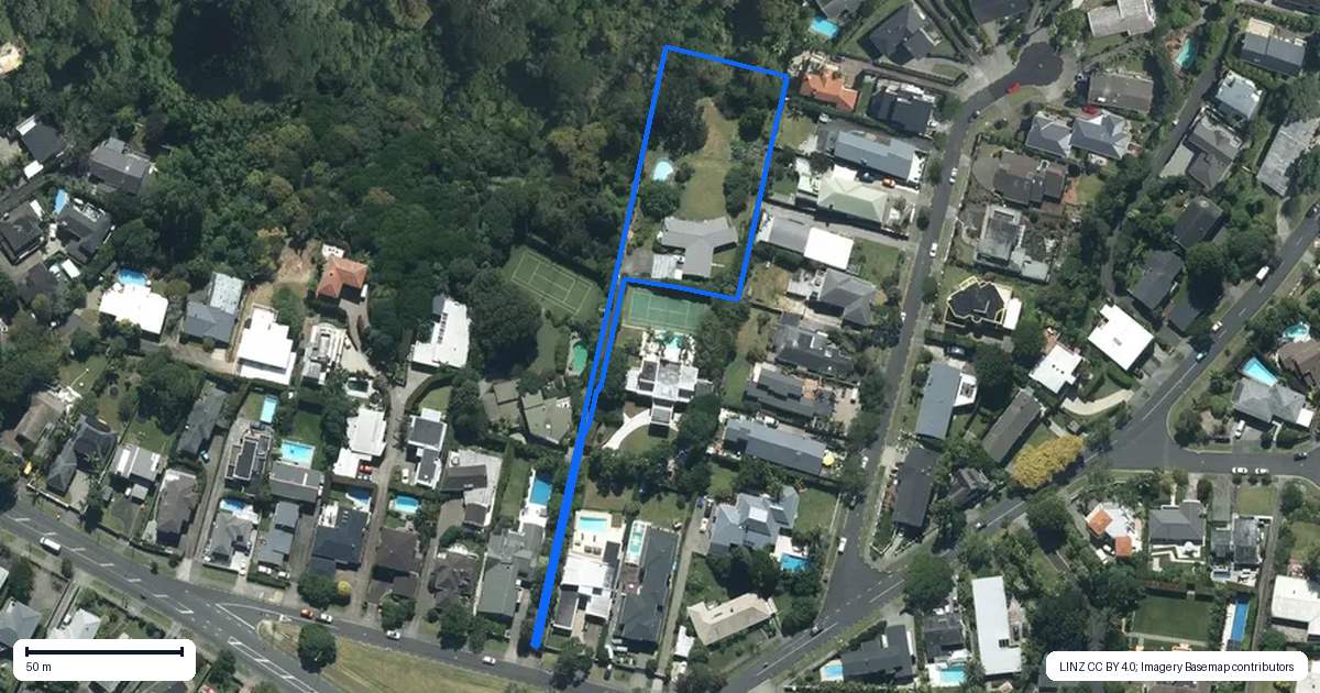 Property context map for 310A Kohimarama Road, Saint Heliers, Auckland