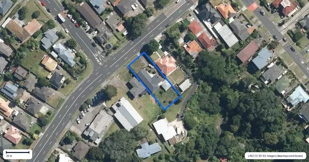 Property context map for 198 Hillsborough Road, Hillsborough, Auckland