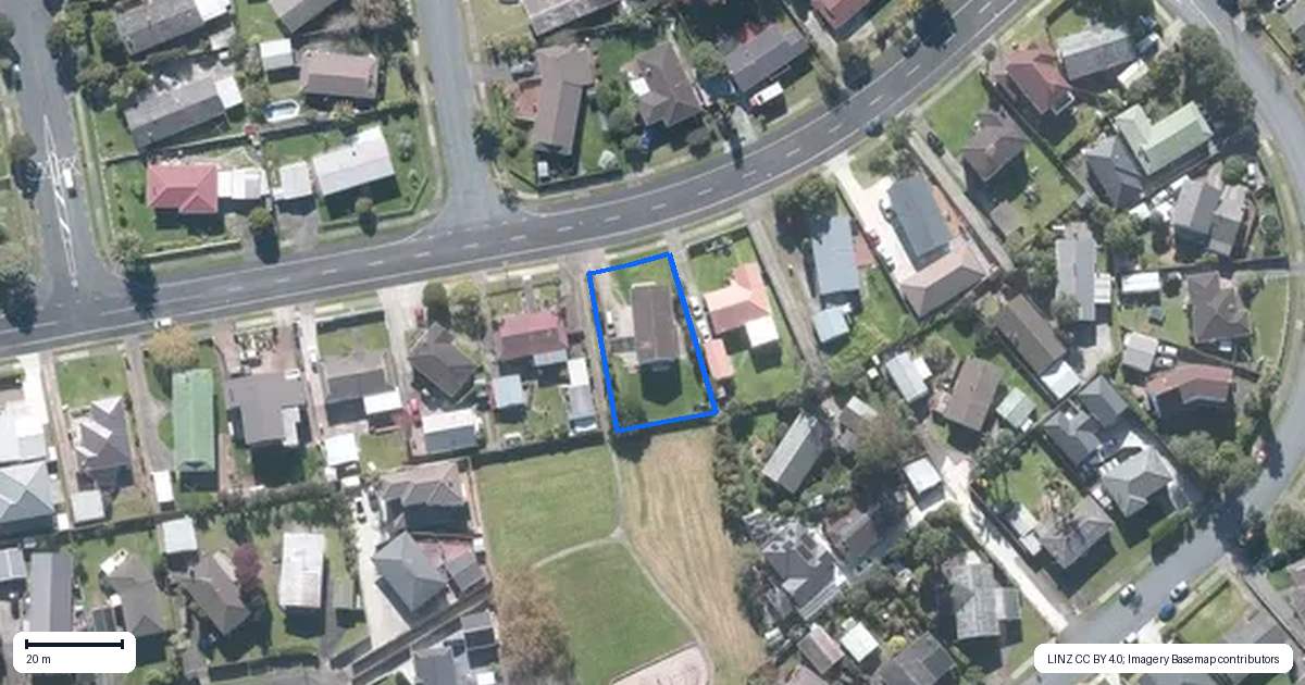 Property context map for 20 Hope Farm Avenue, Pakuranga Heights, Auckland