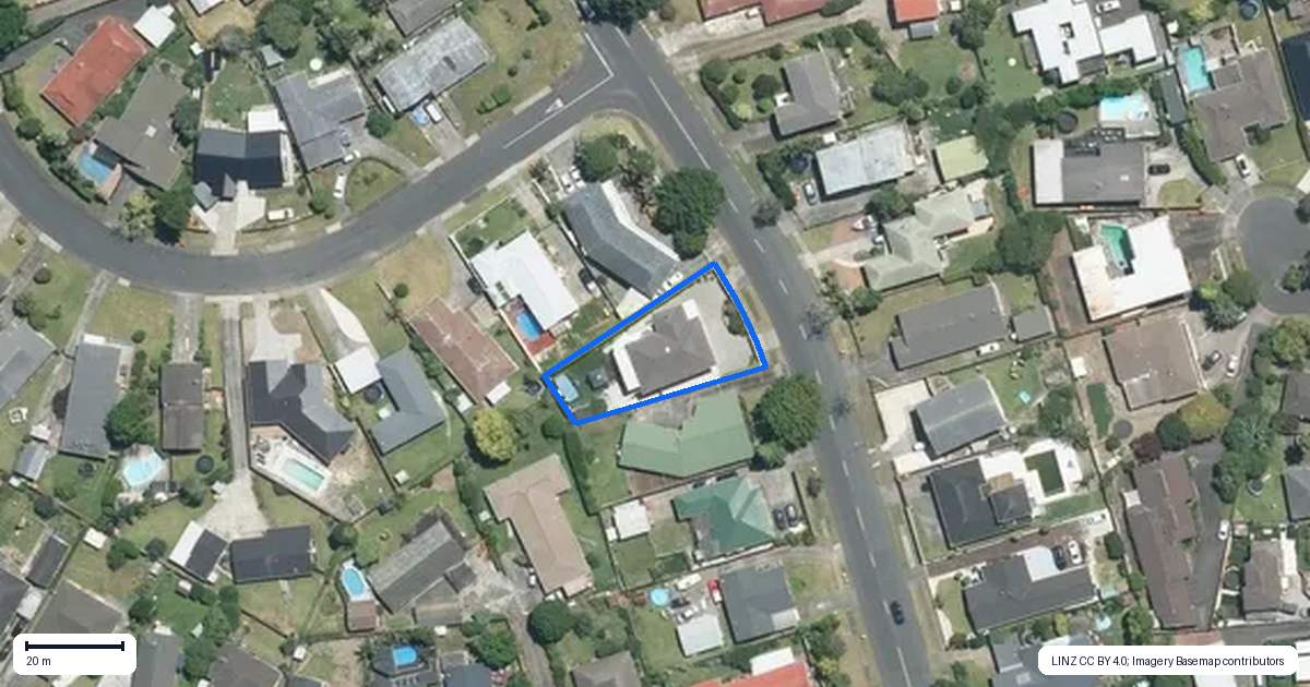 Property context map for 129 Elliot Street, Pahurehure, Papakura