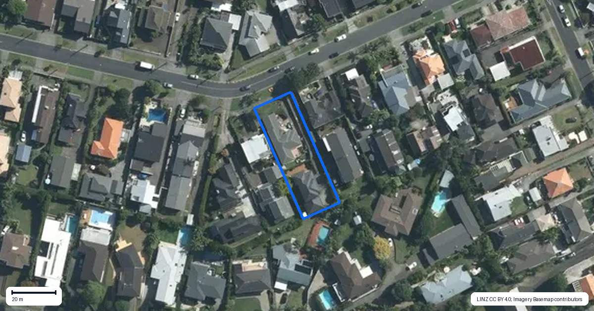 Property context map for 30 Towai Street, Saint Heliers, Auckland