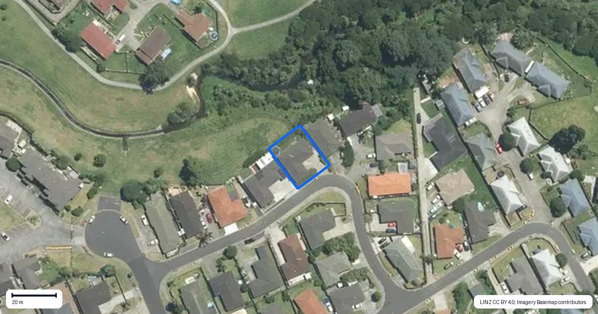 Property context map for 10 Gerona Crescent, Hillpark, Auckland