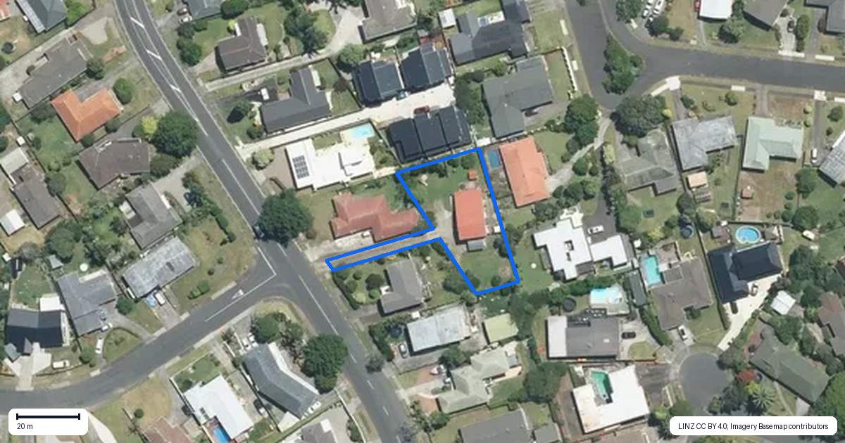 Property context map for 116 Elliot Street, Pahurehure, Papakura