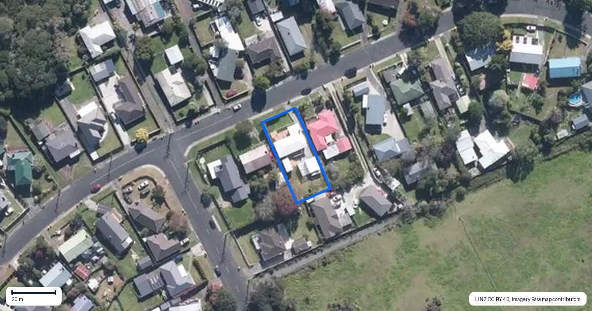 Property context map for 61 Glen Marine Parade, Glendene, Auckland