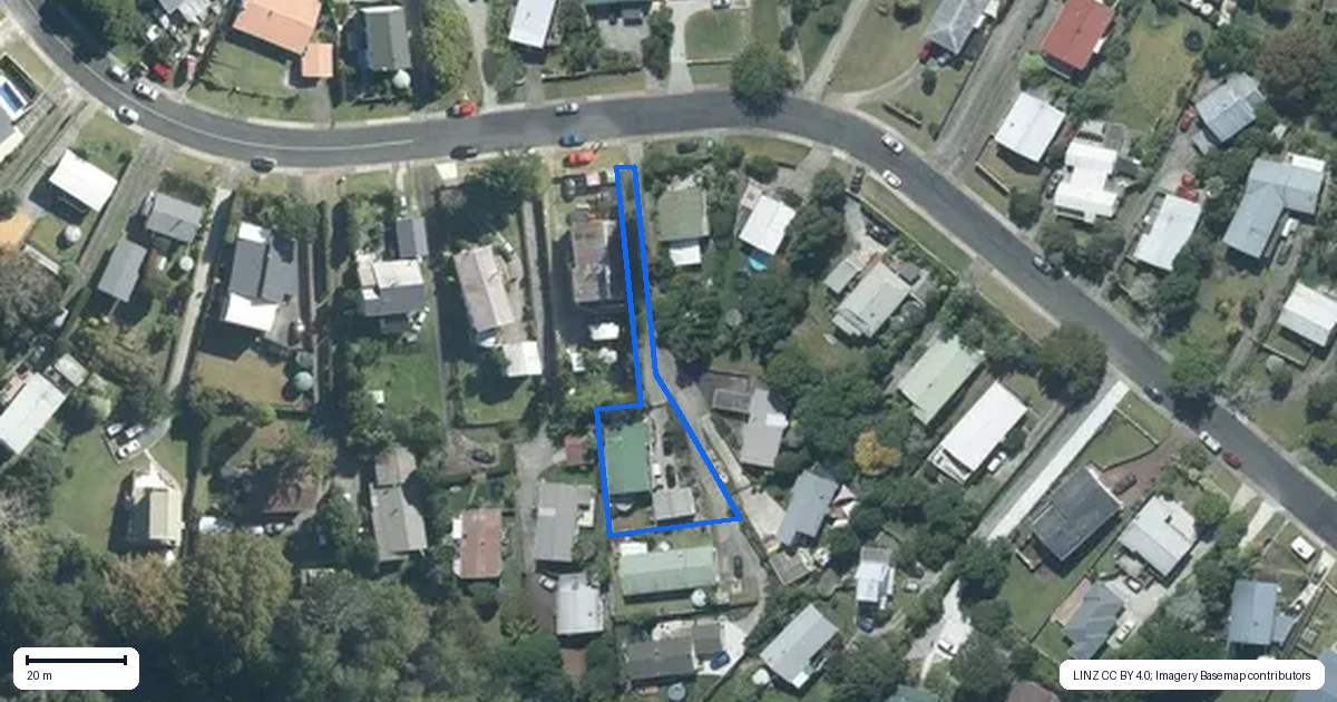Property context map for 103 Brian Crescent, Stanmore Bay, Whangaparaoa