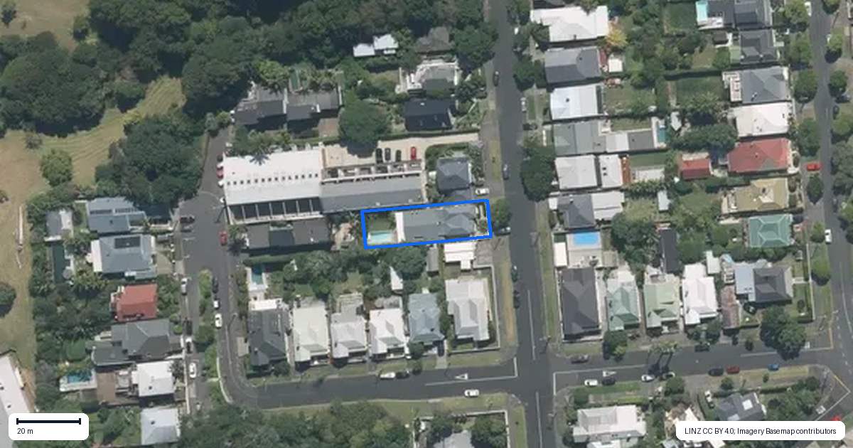 Property context map for 31 Dickens Street, Grey Lynn, Auckland