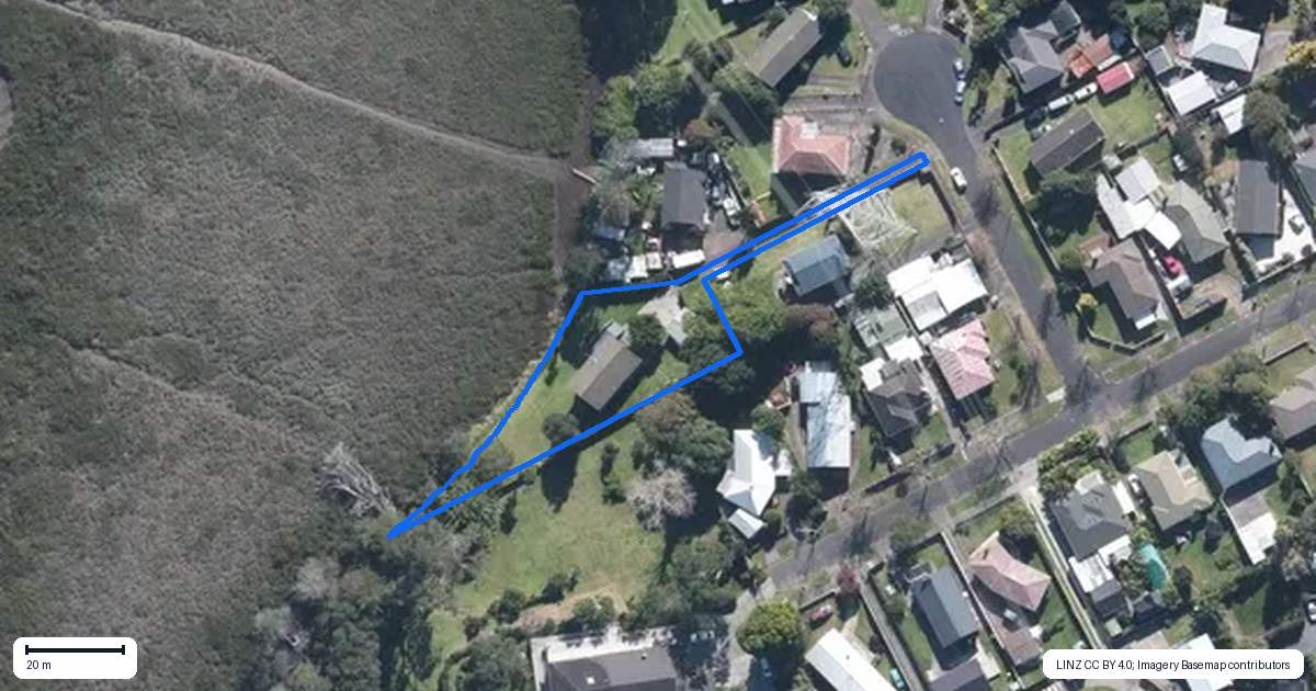 Property context map for 6 Sceptre Place, Avondale, Auckland