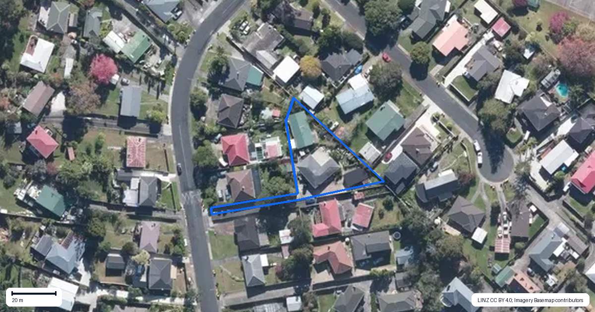 Property context map for 78 Barrys Road, Glendene, Auckland
