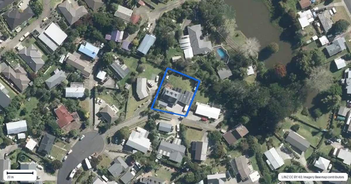 Property context map for 25 Hatfield Heights, Hatfields Beach, Orewa