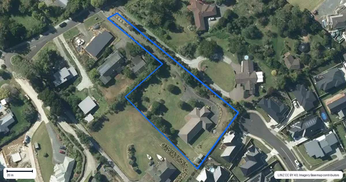 Property context map for 65 Blue Gum Drive, Warkworth