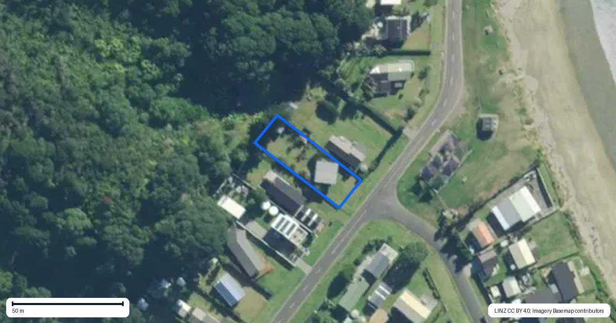 Property context map for 18 Taupo Bay Road, Taupo Bay, Mangonui