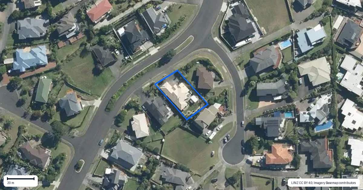 Property context map for 26 Savoy Road, Orewa