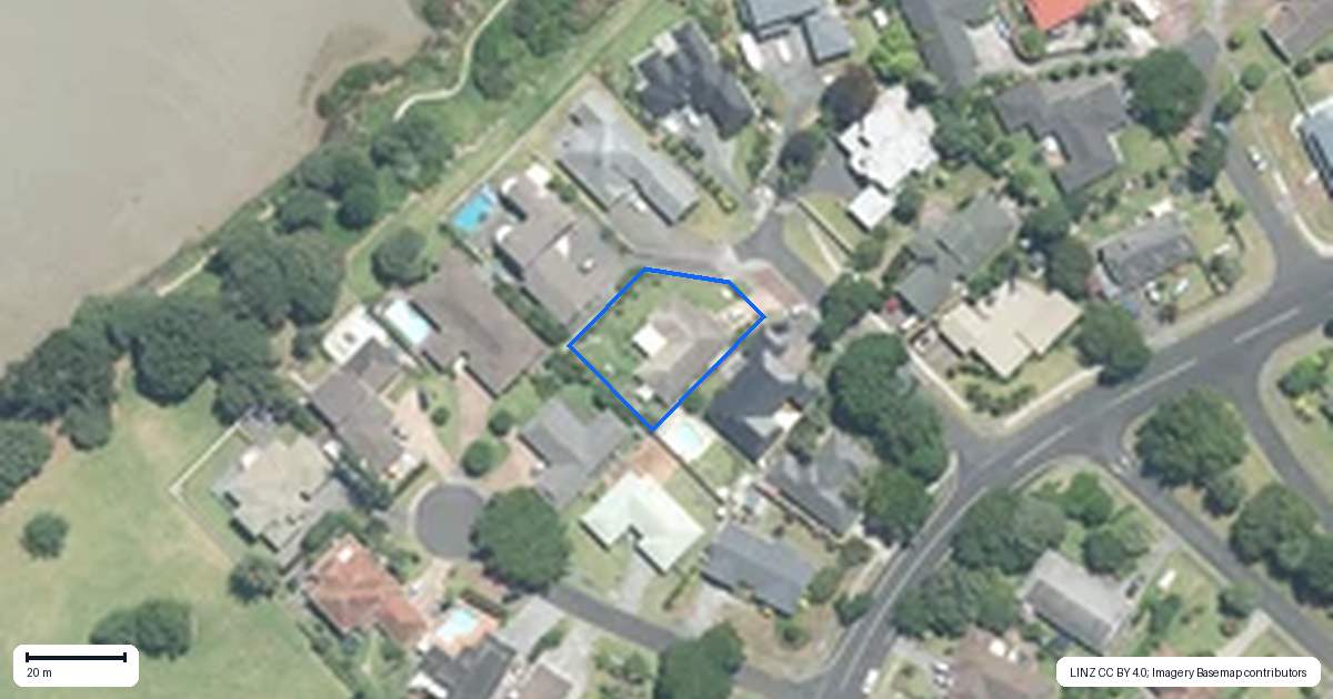 Property context map for 6 Tytus Place, Conifer Grove, Takanini