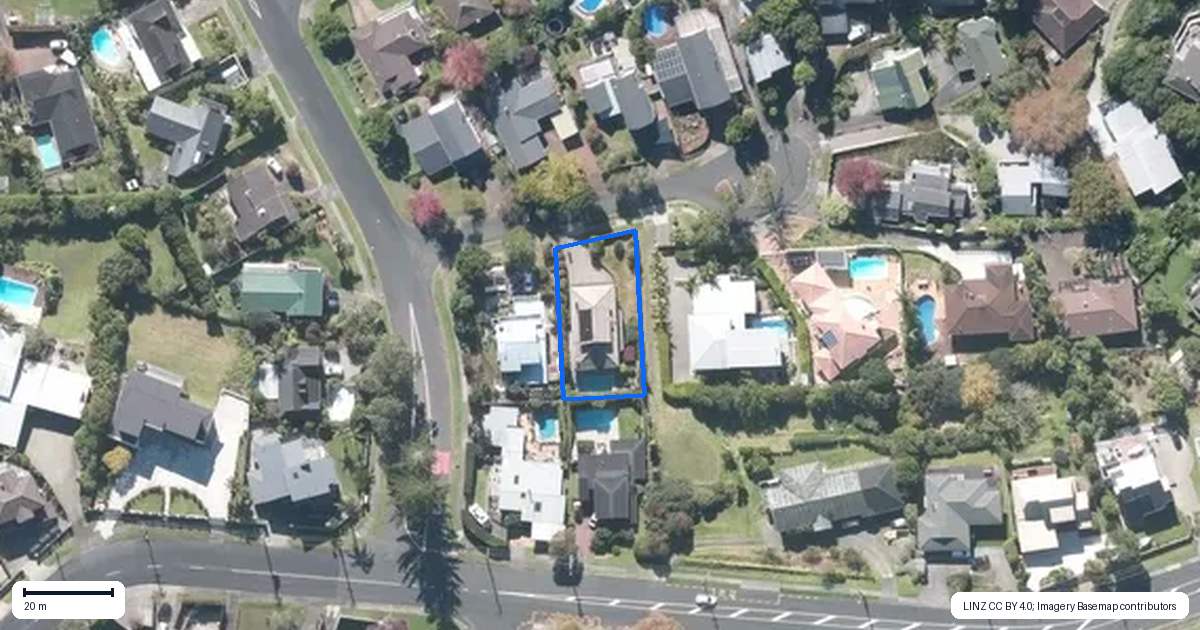 Property context map for 3 Trident Place, Shelly Park, Auckland