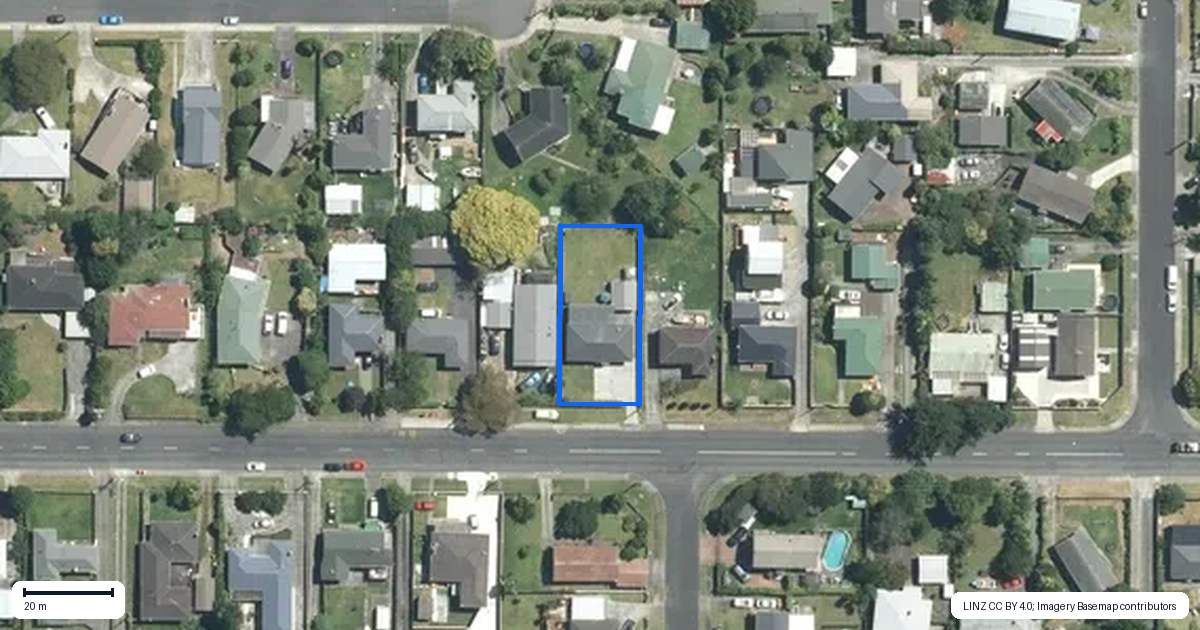 Property context map for 22 Boundary Road, Opaheke, Papakura