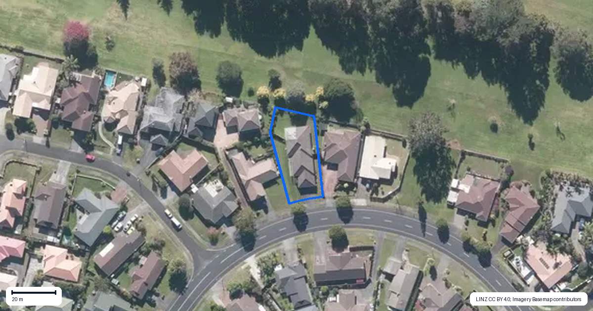 Property context map for 47 Golfland Drive, Golflands, Auckland
