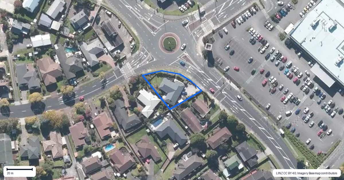 Property context map for 109 Whitford Road, Somerville, Auckland
