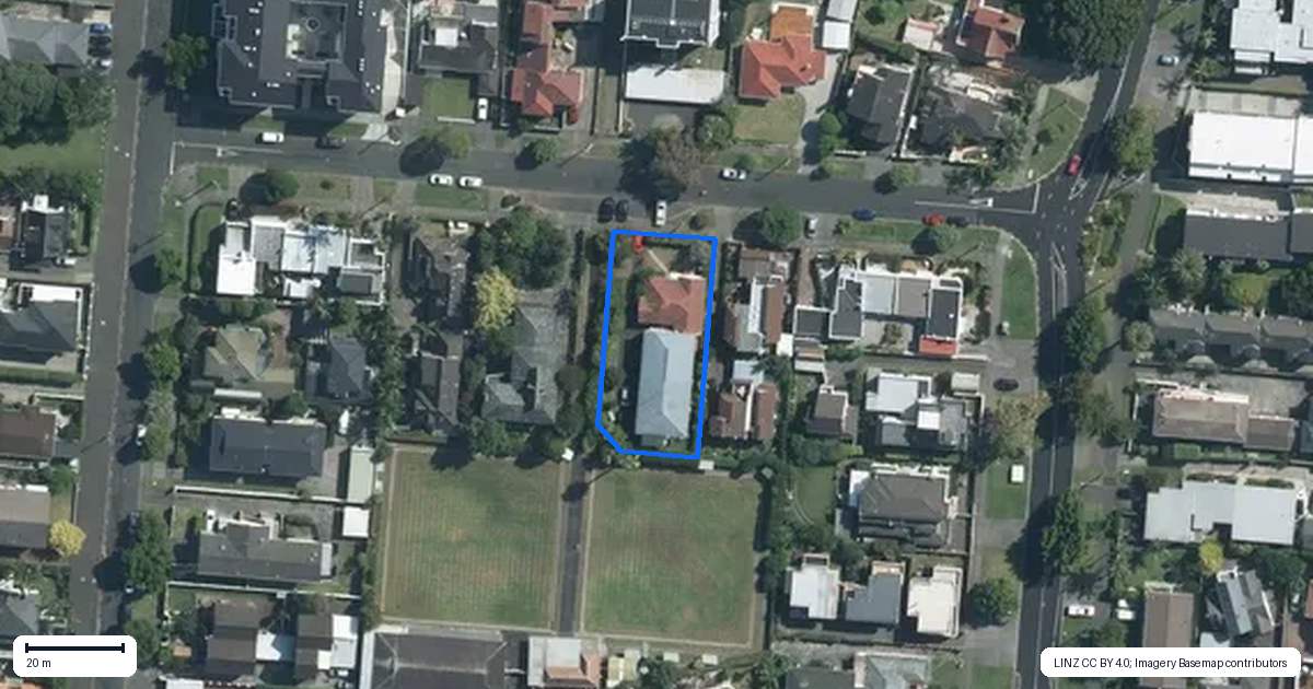 Property context map for 11B Tagalad Road, Mission Bay, Auckland