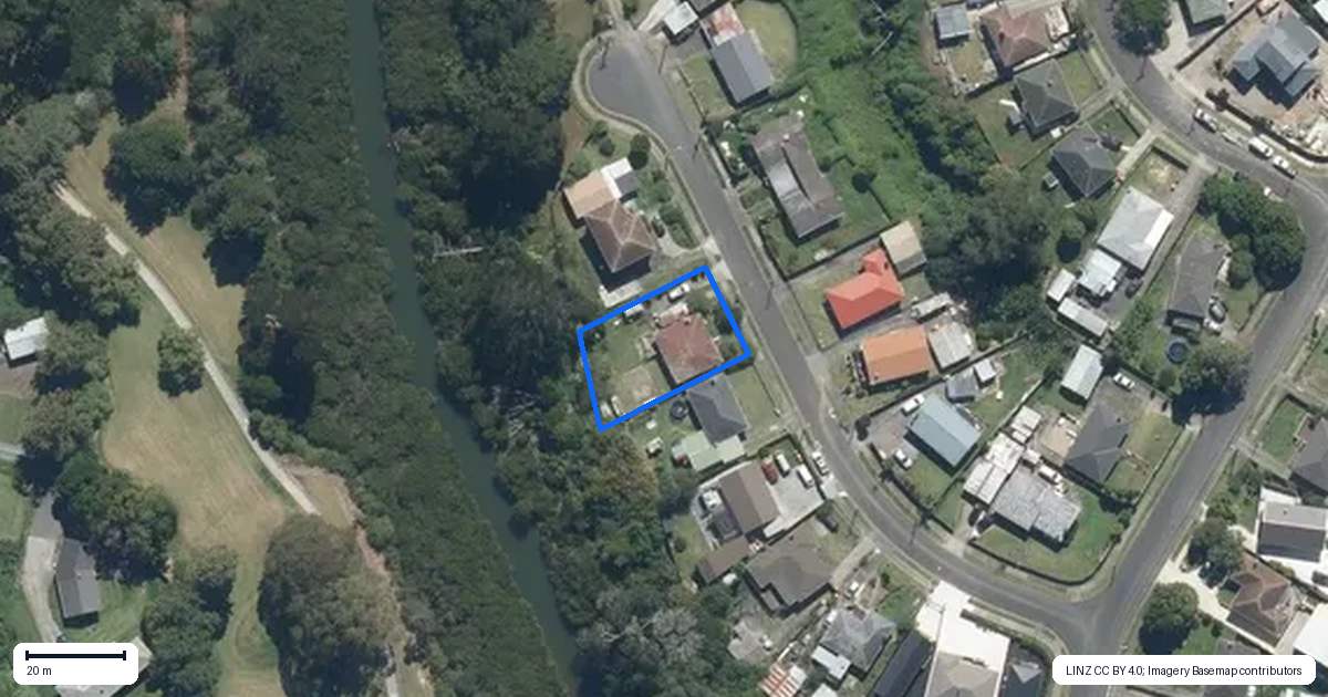 Property context map for 12 Perth Street, Otara, Auckland