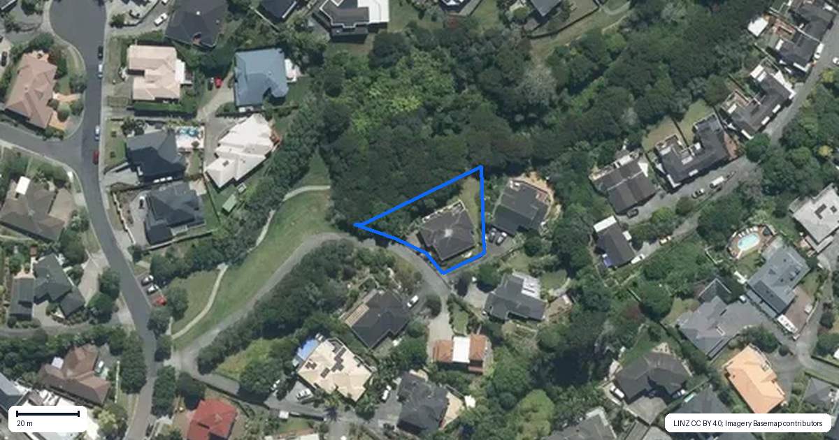 Property context map for 39 Langana Avenue, Browns Bay, Auckland