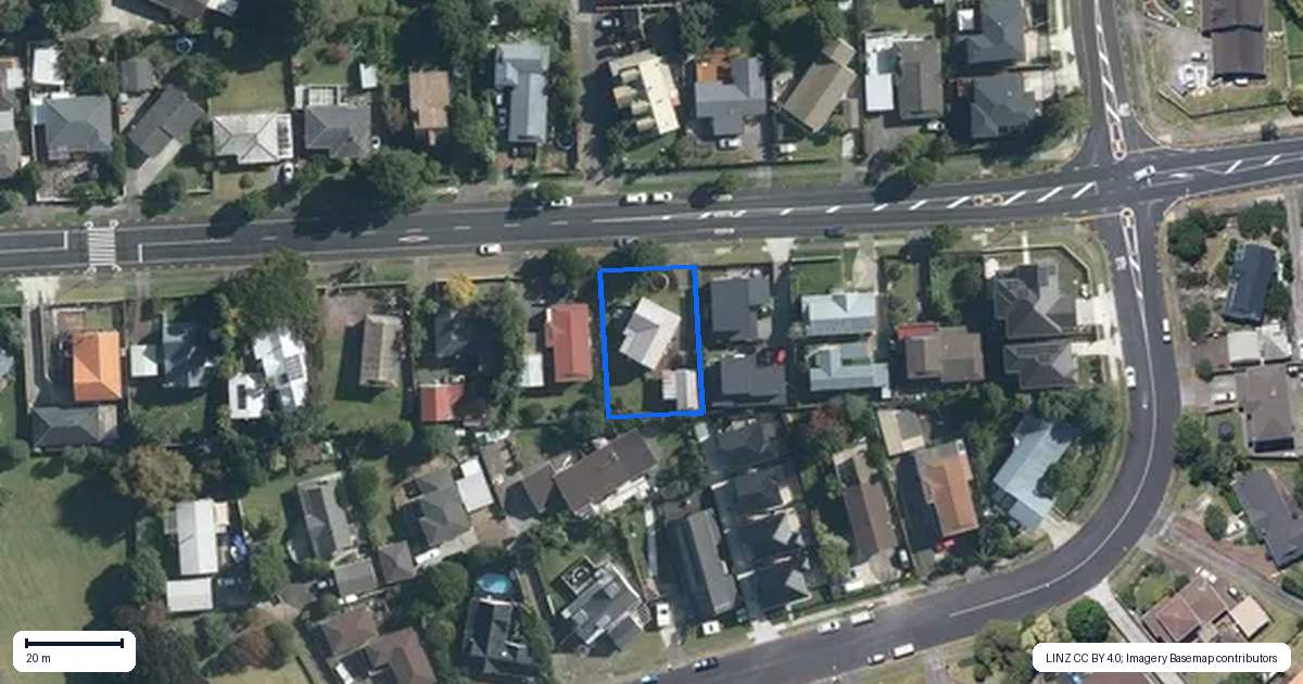Property context map for 53 Gills Road, Bucklands Beach, Auckland