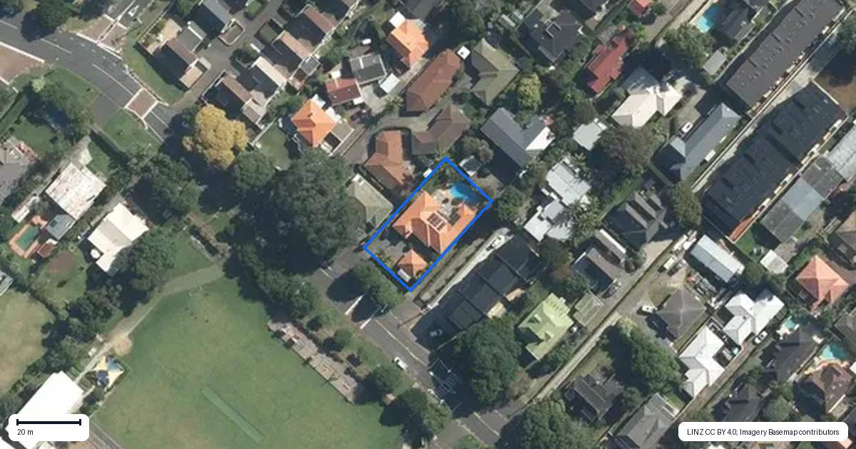 Property context map for 87 Wheturangi Road, Greenlane, Auckland