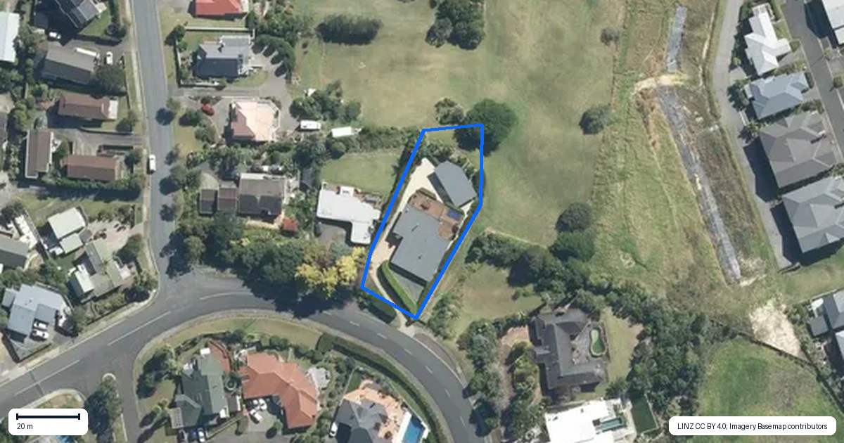 Property context map for 91 West Hoe Heights, Orewa