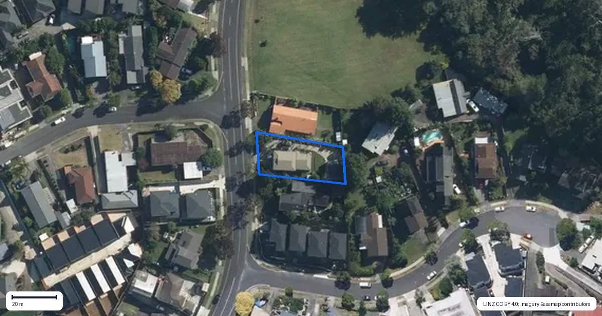Property context map for 22 Murvale Drive, Bucklands Beach, Auckland