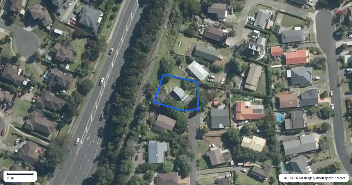 Property context map for 18 Panorama Court, Red Beach, Whangaparaoa