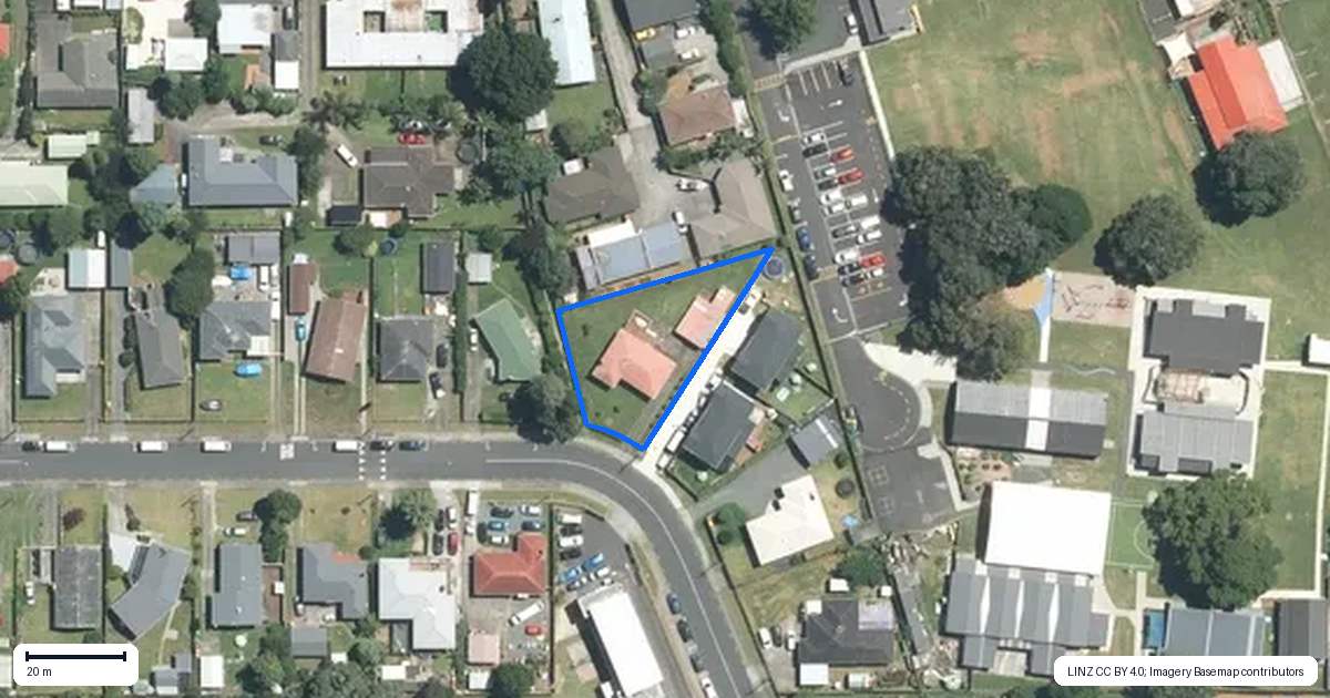 Property context map for 57 Rosehill Drive, Rosehill, Papakura