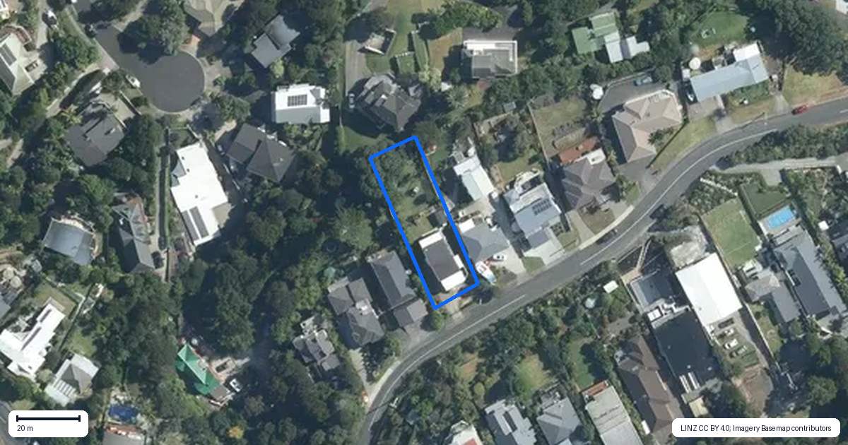 Property context map for 36 Maraetai Heights Road, Maraetai, Auckland