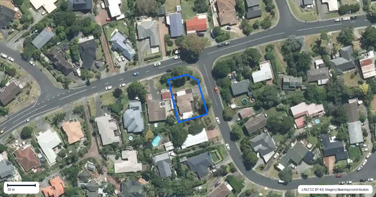 Property context map for 19 Fitzwilliam Drive, Torbay, Auckland
