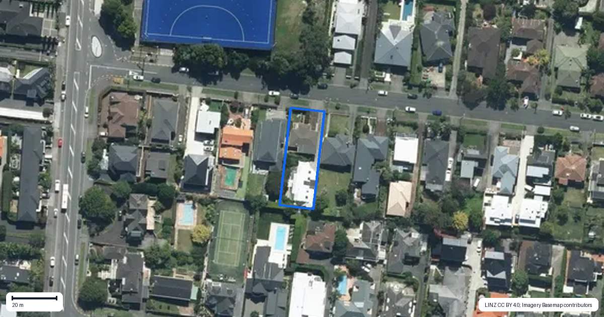Property context map for 9A Sonia Avenue, Remuera, Auckland