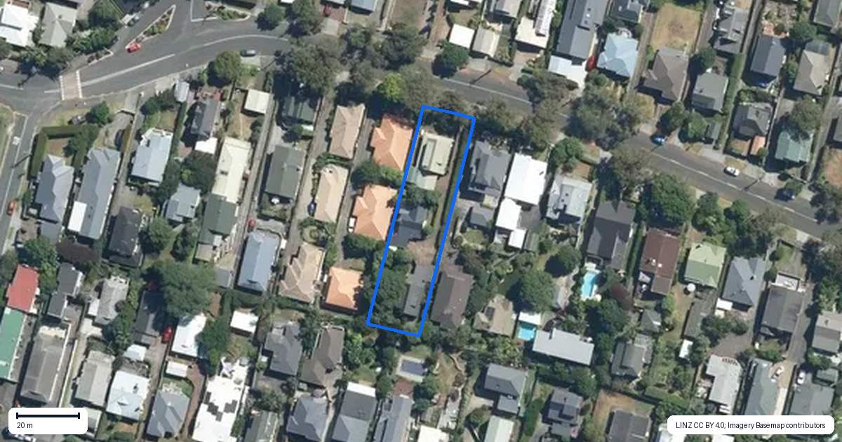 Property context map for 54B Peary Road, Mount Eden, Auckland