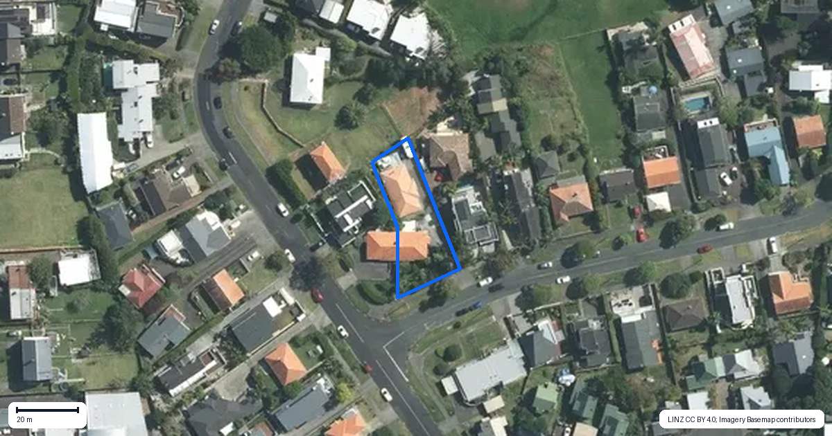 Property context map for 4A Godden Crescent, Orakei, Auckland