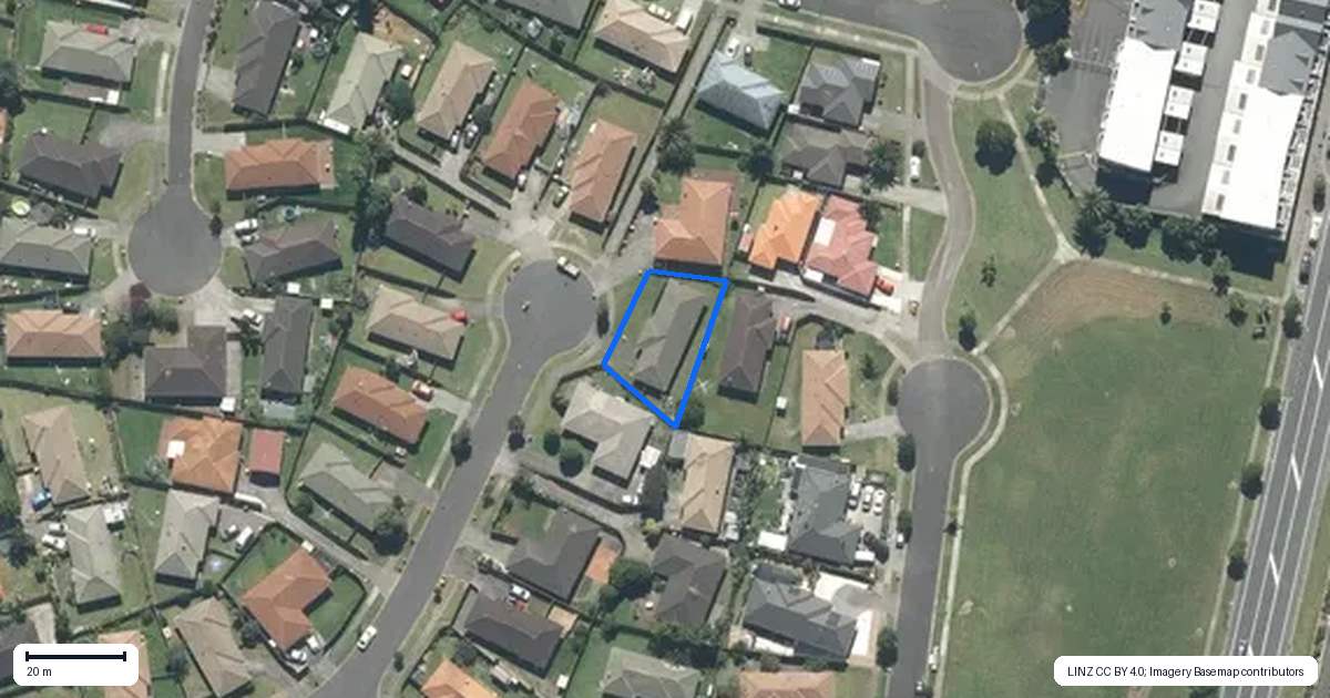Property context map for 19 Glen Osborne Terrace, Flat Bush, Auckland
