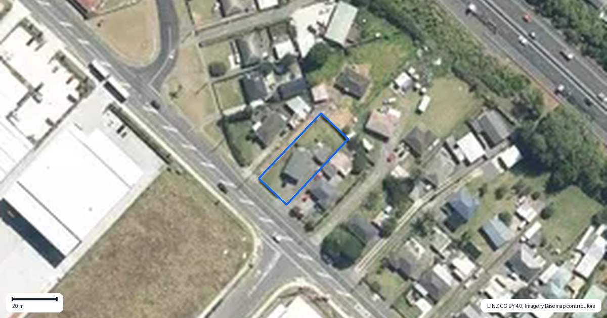 Property context map for 79 Tidal Road, Mangere, Auckland