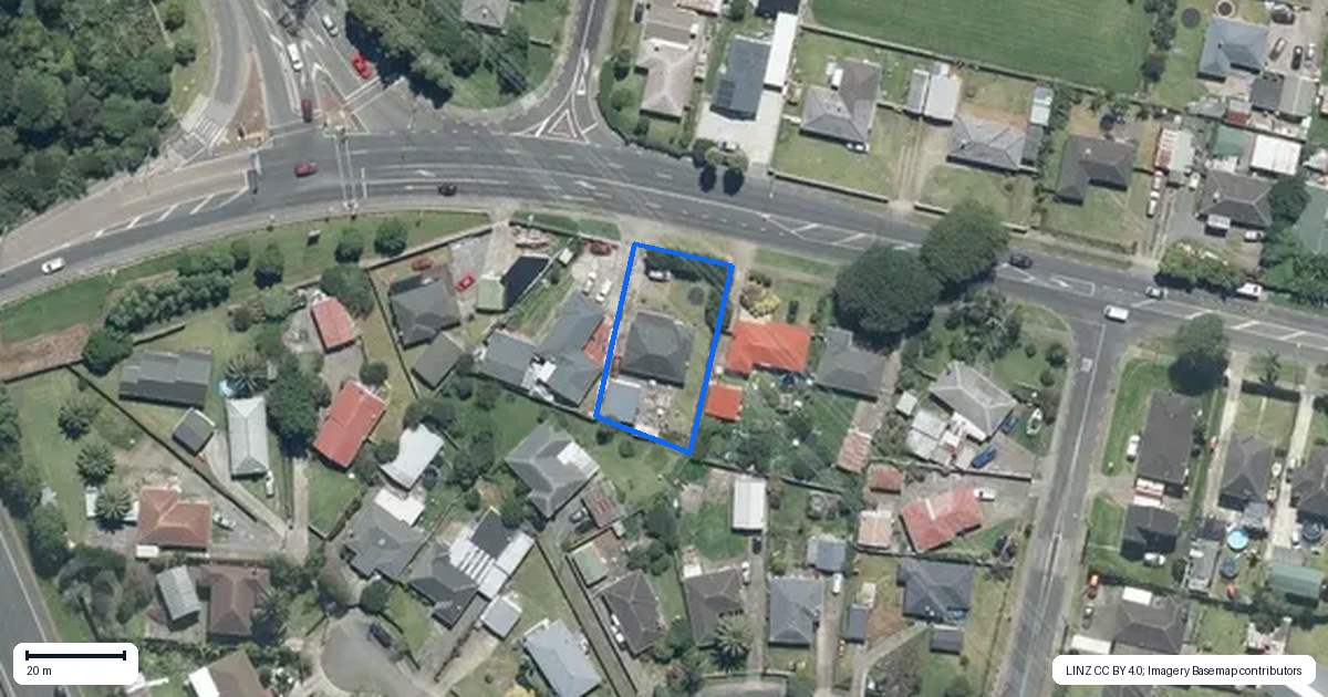 Property context map for 49 Bairds Road, Otara, Auckland