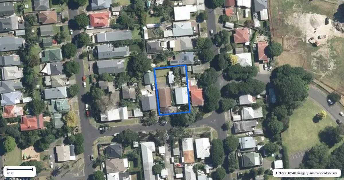 Property context map for 4 Colonel Nixon Street, Onehunga, Auckland