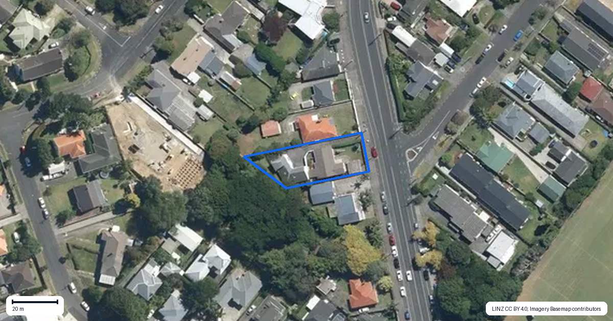Property context map for 23A Rockfield Road, Ellerslie, Auckland