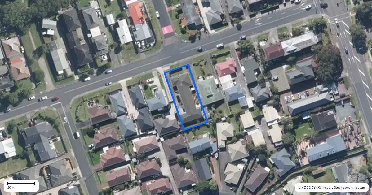 Property context map for 10A West Hoe Road, Orewa