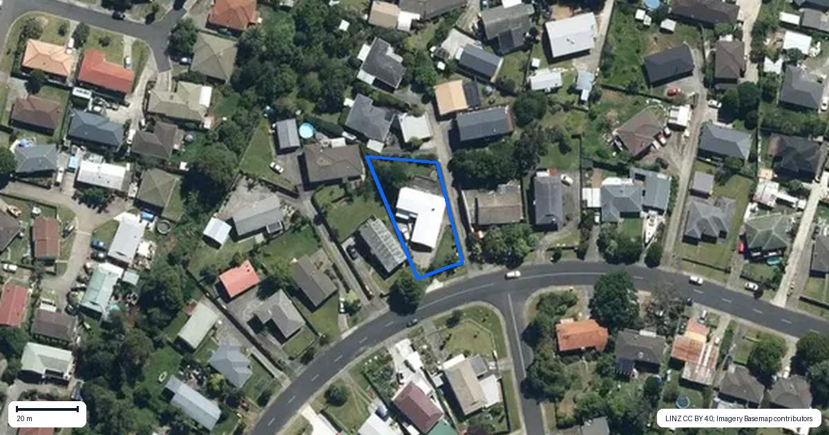 Property context map for 27 Brunner Road, Glen Eden, Auckland